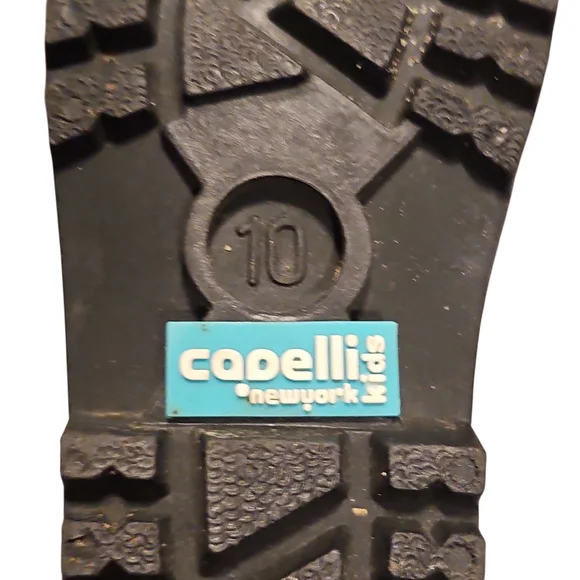Capelli of New York Black Kids Rain Boots - Picture 4 of 5